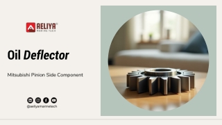 Mitsubishi Oil Deflector Set For Pinion Side N25-56K-d123-p, 7D627001