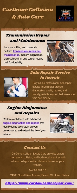 Transmission Repair and Maintenance