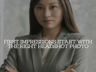 First Impressions Start with the Right Headshot