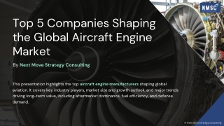 Engines of Dominance: Top Five Players in the Global Aircraft Engine Industry