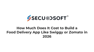 How Much Does It Cost to Build a Food Delivery App Like Swiggy or Zomato in 2026
