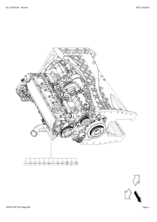 CLAAS AXION 950-920 STAGE IIIB TRACTOR Parts Catalogue Manual Instant Download (SN A2300010-A2399999)
