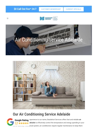 Air Conditioning Service Adelaide