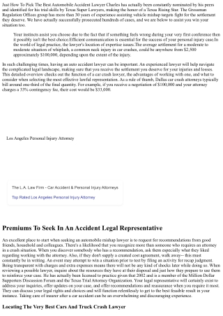 How To Pick The Best Car Accident Attorney 20 Questions To Ask
