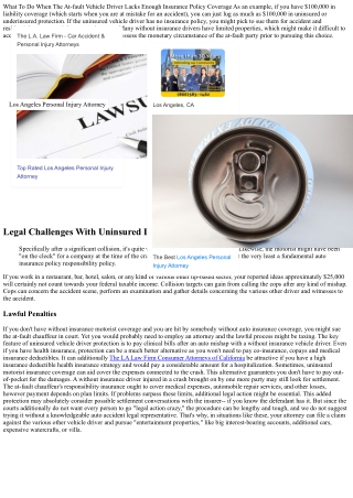 What Is Uninsured Driver Coverage?