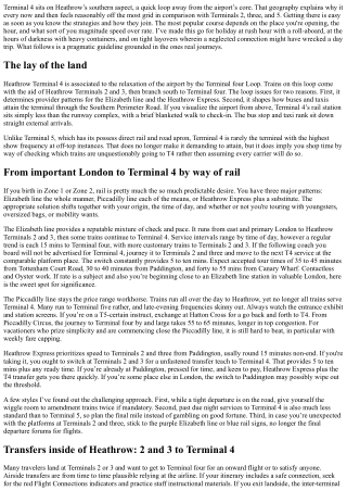 How Do I Get to Heathrow Terminal 4? Routes, Tips, and Timings