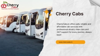 AC Bus Rental in Bangalore for Safe Travel | cherrycabs.in