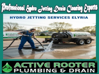 Professional Hydro Jetting Drain Cleaning Experts