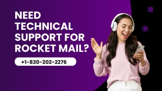 Need Technical Support For Rocket Mail