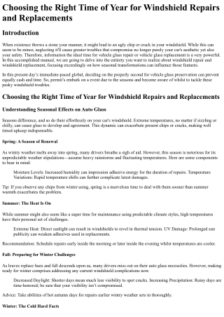 What's the Current Job Market for side window replacement Spartanburg Profession