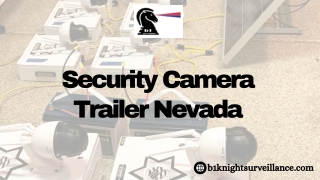Security Camera Trailer Nevada
