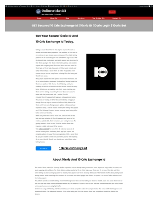 onlinecricketid1-10cric-exchange.pdf