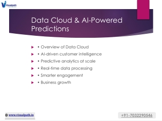 Salesforce Data Cloud Training Online - Cloud Training Course