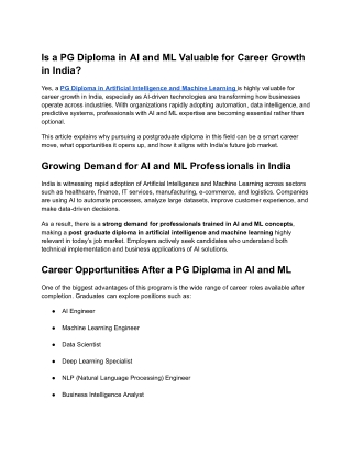 Is a PG Diploma in AI and ML Valuable for Career Growth in India_ (1)