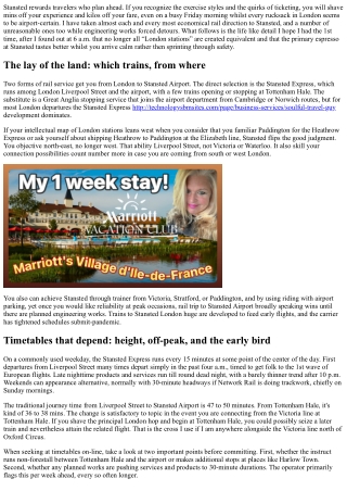 Trains to Stansted Airport from London: Timetables, Fares, and Hacks