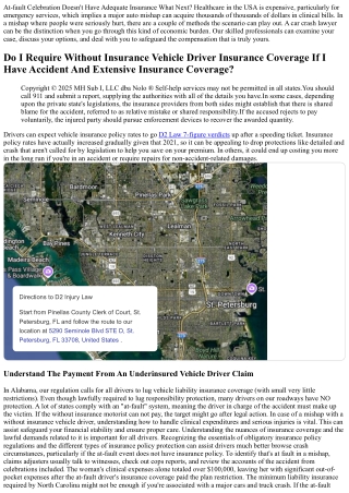 What To Do After Obtaining Hit By A Without Insurance Vehicle Driver