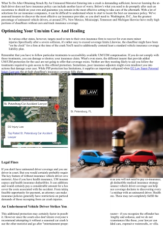 What To Do When The At-fault Driver Does Not Have Sufficient Insurance Policy Co