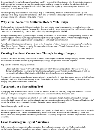 Website Design Singapore Excellence through Narrative Design