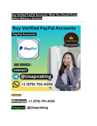 5 Reasons People Search for Buy Verified PayPal Accounts