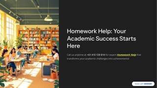 Homework Help – Smart Solutions for Better Grades
