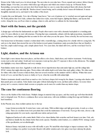 Timeless by Design: Phoenix Home Remodeling’s Top Interior Trends That Endure