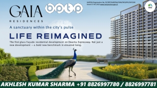 BPTP Ltd. Gaia Residences New Booking Sky Gardens Dwarka Expressway 8826997781
