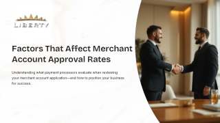 Factors That Affect Merchant Account Approval Rates