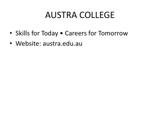 austra ppt