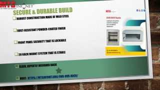 Premium DVR/NVR Rack Cabinet – Secure & Organized CCTV Equipment Rack