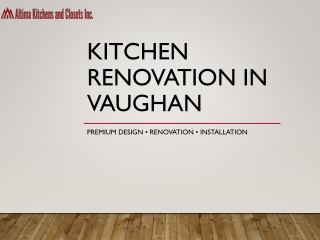 Kitchen Renovation in Vaughan