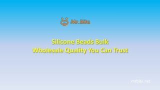 Silicone Beads Bulk – Wholesale Quality You Can Trust