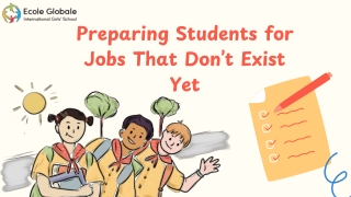 Preparing Students for Jobs That Don’t Exist Yet