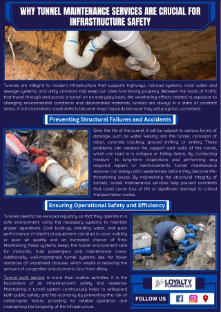 Advanced Plumbing Tunnel Services for Safe Pipe Access