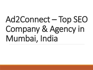Ad2Connect_Top_SEO_Company_Mumbai