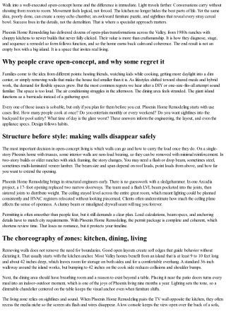 Open-Concept Living Perfected: Designed and Built by Phoenix Home Remodeling