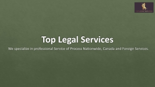 Top Legal Serves Courthouse Services | Fast, Reliable Legal Support
