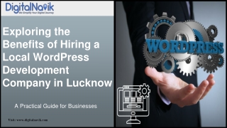 Best WordPress Development Company in Lucknow