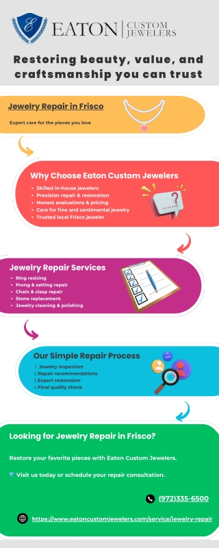 Jewelry Repair in Frisco