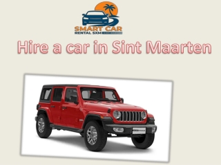 Hire a car in Sint Maarten