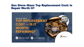Gas Stove Glass Top Replacement Cost Is Repair Worth It