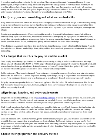 How to Prepare for a Remodel: Expert Checklist from Phoenix Home Remodeling