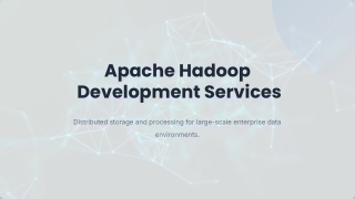 Apache Hadoop Development Services