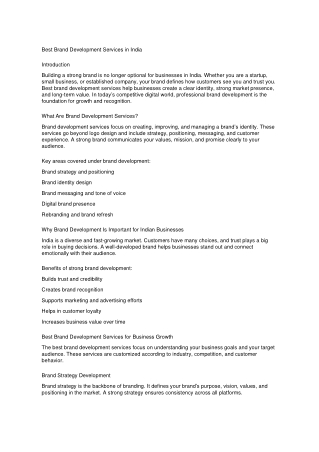 Best_Brand_Development_Services_India