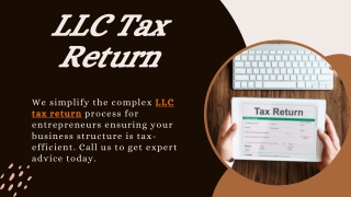 LLC Tax Return