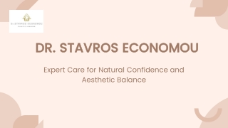 Transform Your Look Facial Surgery in Cyprus by Dr. Stavros Economou