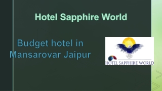 Budget hotel in Mansarovar Jaipur(2)