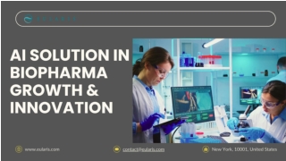 AI Solution in Biopharma Growth & Innovation