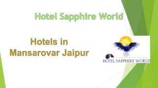 Hotels in Mansarovar Jaipur(3)