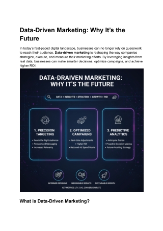 Data-Driven Marketing
