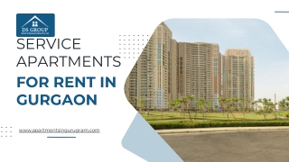 Service Apartments for Rent in Gurgaon (1)